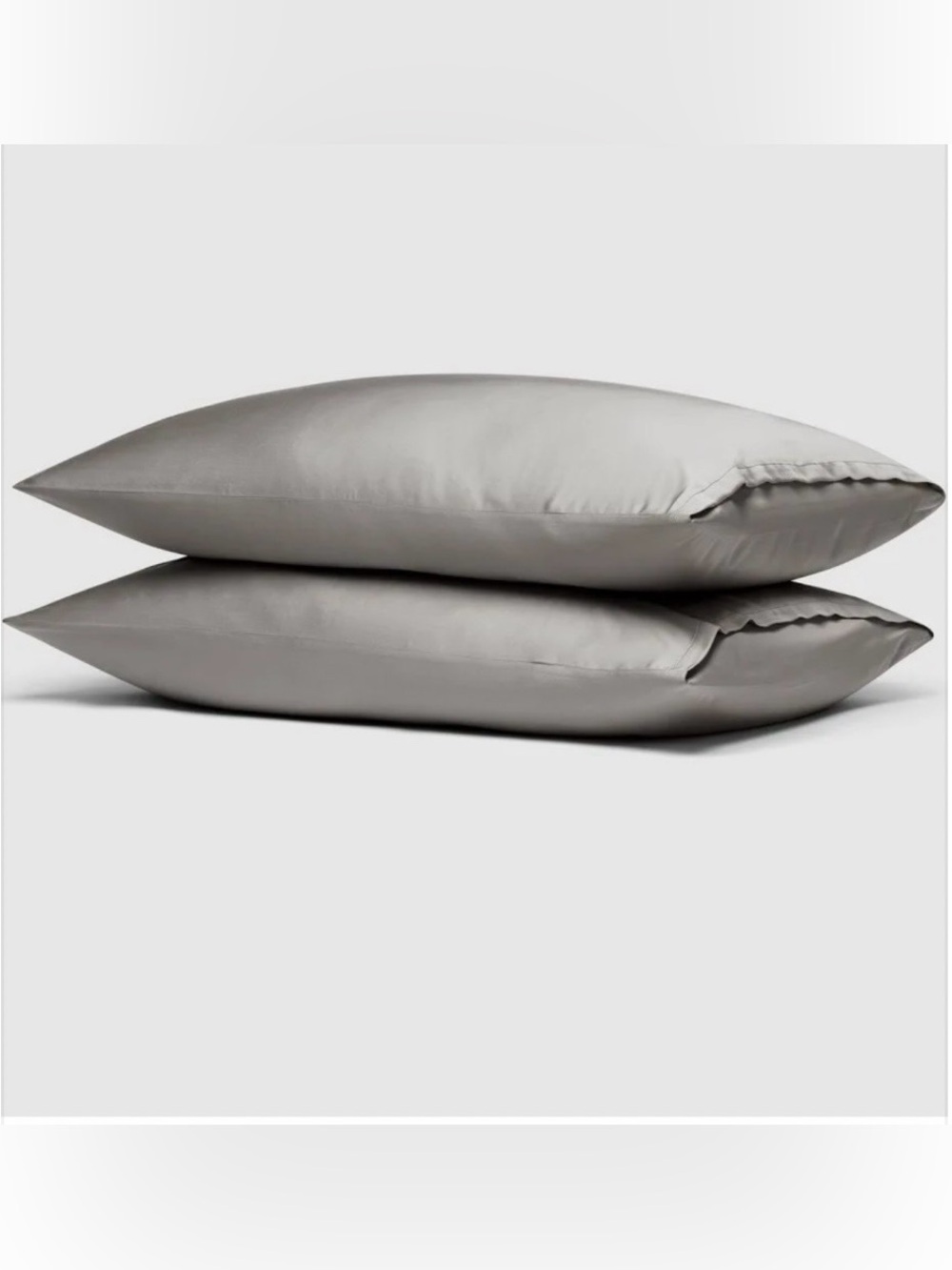 Cozy Earth Bamboo Soft Gray Pillowcase King New in Package